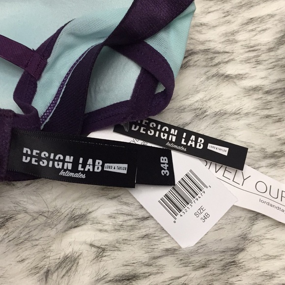 *NWT LORD & TAYLOR Lace Ultra Push Up Bra - Picture 5 of 5